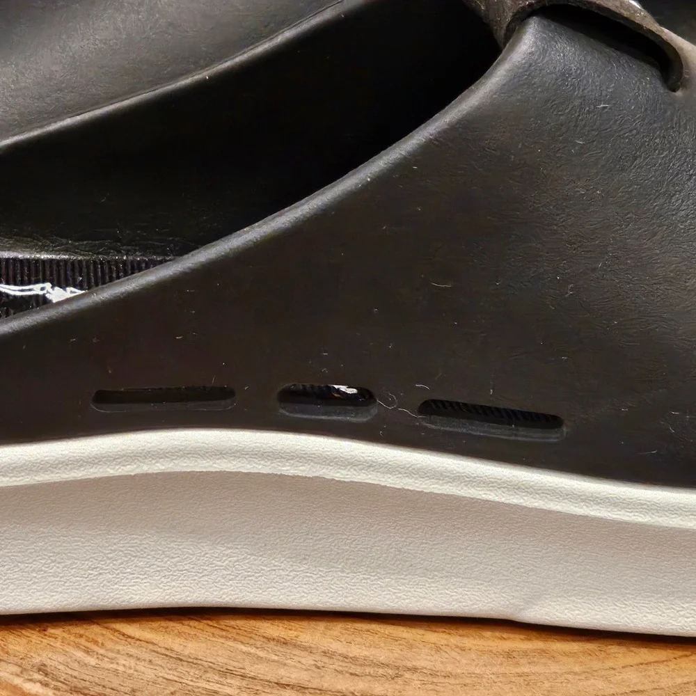 TRUE Linkswear Dead Golfer All Day Clog Black White‎ Mens 7 Womens 9 NEW